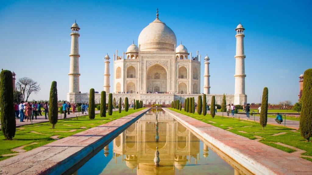tadż mahal w Indiach
